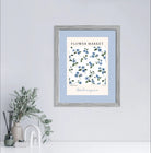 Belmopan Forget-Me-Not – Delicate Blue Floral Scatter Print
