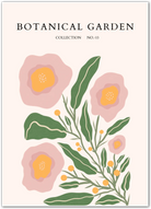 Blush Camellia Garden Art Print