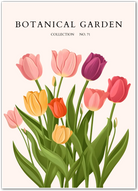 Tulip Parade: Spring Celebration Art Print