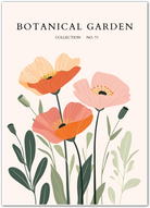 Blush Harmony – Abstract Pastel Bloom Art Print