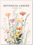 Meadow Breeze – Soft Wildflower Garden Print