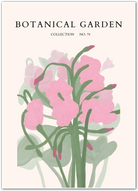 Blush Snapdragon Bloom – Soft Painterly Botanical Art