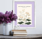 Tranquil Lotus Garden Botanical Poster
