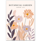 Dusky Daisies Botanical Illustration