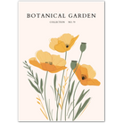 Cream Petal Anemone Art Print – Soft Pastel Modern Botanical