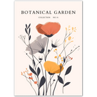 Tropical Anthurium Trio Botanical Art Print – Pink & Red Exotic Flowers