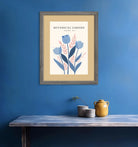 Crocus Awakening – Purple Bloom Art Print