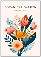 Tropical Bloom Bunch Art Print