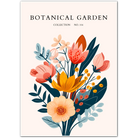 Tropical Bloom Bunch Art Print