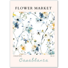 Casablanca Watercolour Wildflowers – Light and Airy Botanical Art Print