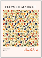 Dublin City Florals – Vintage-Inspired Wildflower Repeat Pattern