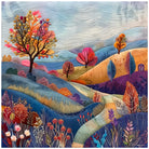 Pathway Hills Embroidered Landscape Art Print 3