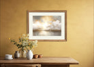 Sunlit Clouds and Reflective Waters Art Print 2