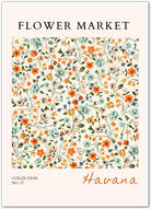Havana Wild Garden Floral Art Print – Flower Market Collection