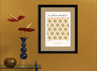 Lisbon Azulejo-Inspired Floral Print – Vibrant Portuguese Pattern Art