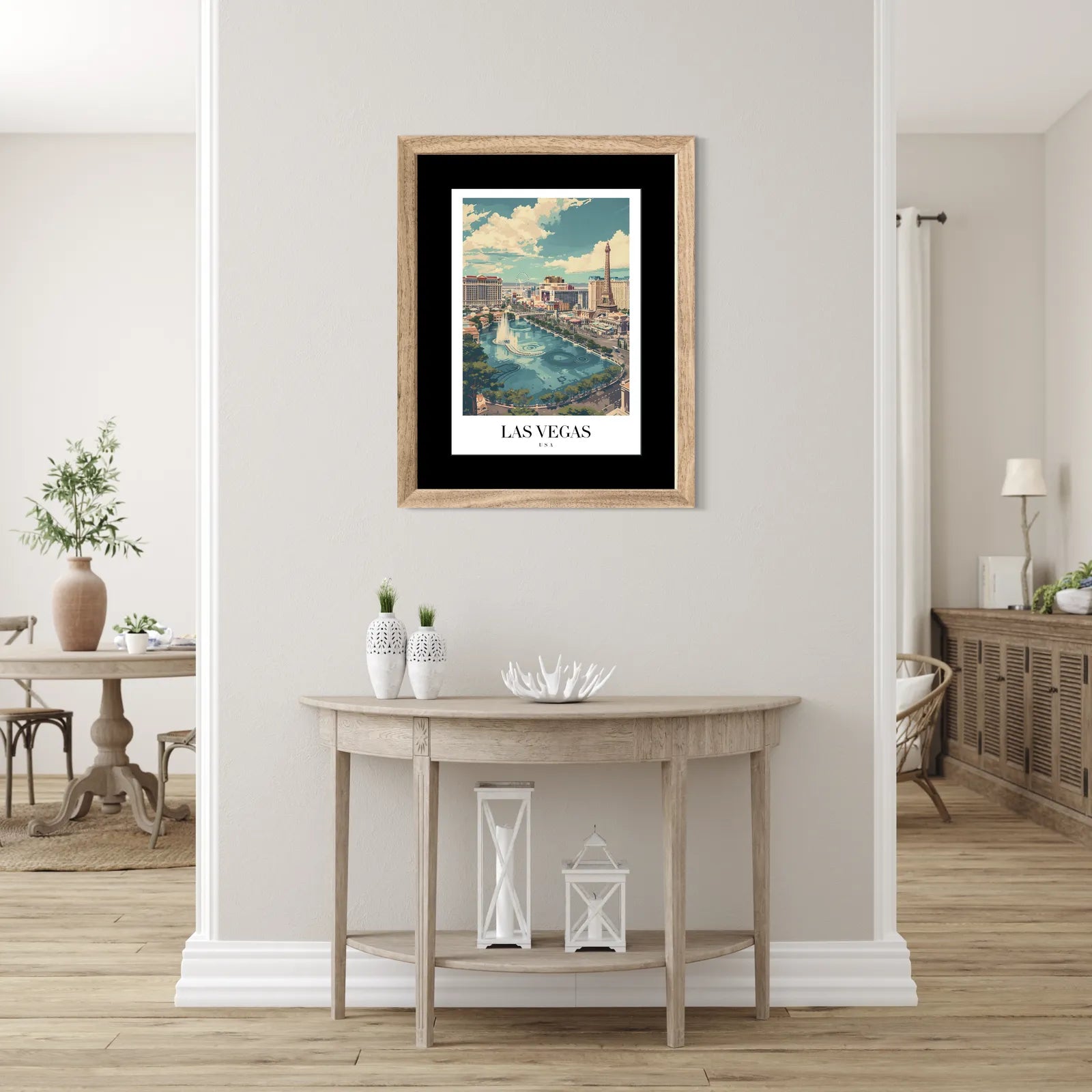 Las Vegas USA Art Print