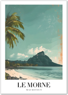 Le Morne Mauritius Art Print
