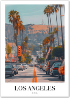 Los Angeles USA Art Print