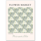 Marseille Botanical Art Print – Soft Vintage French Floral