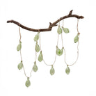 Moss Green Glass Dewdrop Christmas Garland Decoration