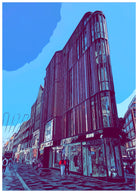 South Molton Street Building Art Print