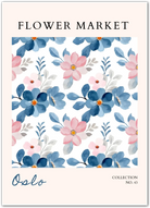 Blush & Blue Whimsy – Oslo Soft Floral Watercolour