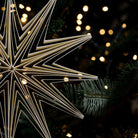 18cm White Giant Paper Star Hanging Decoration