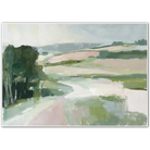 Hedgerow Morning – Soft Greens Along the Lane