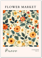Wild Garden in Provo – Vintage Botanical Wall Art Print