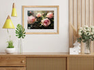 Vintage Pink Roses Art Print in Oil Style 2