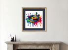 Splashes Colours Spinning LP Art Print 2