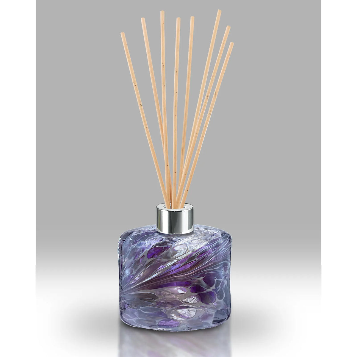 Elegant Purple Handmade Glass Diffuser – Jazz It Up Interiors