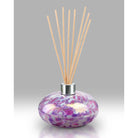 Handmade Blown Glass Reed Diffuser In Pink