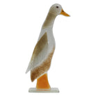 Delightful Runner Duck Glass Ornament