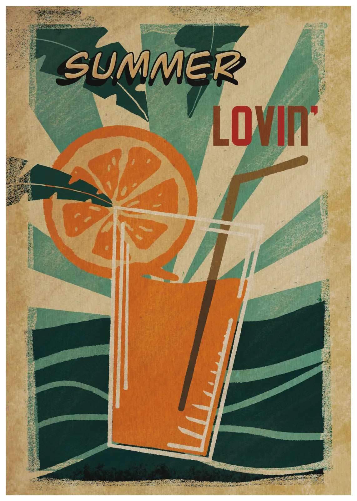 Summer Lovin’ Wall Décor Art Print