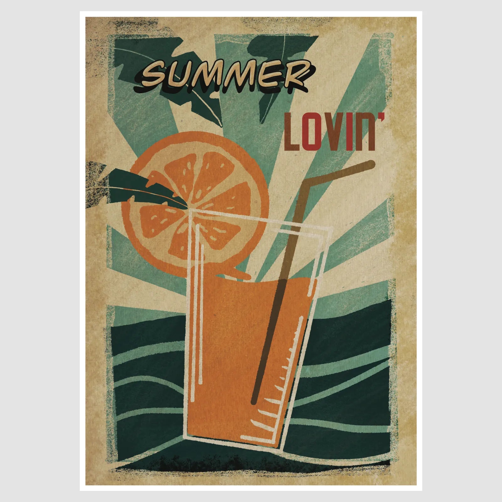 Summer Lovin’ Wall Décor Art Print