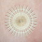 White Tuscana Paper Snowflake Hanging Decoration