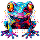 Psychedelic Colours On Toad Art Print 3