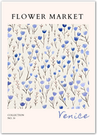 Canal Garden Sprigs – Venice Blue Floral