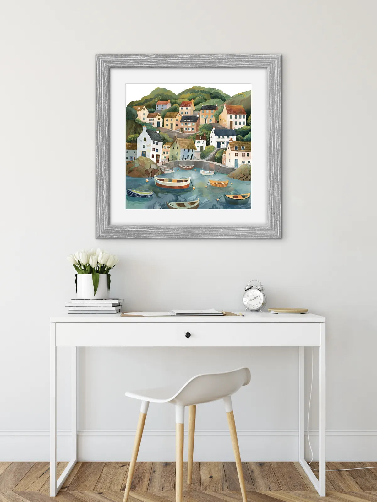 Tranquil Coastal Haven: A Vibrant Village by the Sea