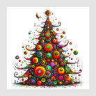 Mystical Fantasy Christmas Tree Art Print 1