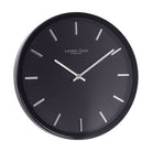 Cool Black And Silver Wall Clock