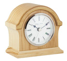 Solid Wood Break Arch Mantle Clock
