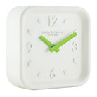 White Resin Chunky Wall / Table Clock