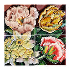 Summer Flowers Handmade Ceramic Tiles