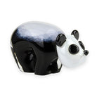 Black And White Panda Glass Paperweight
