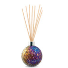 Luxurious Purple And Gold Hand Blown Reed Diffuser