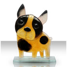 Melt-Your-Heart Fused Glass French Bulldog