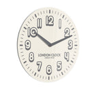 Cream Dial With Retro Numbers Wall Clock