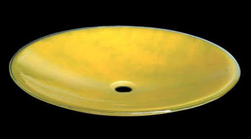 Stunning Handmade Fusion Glass Basin